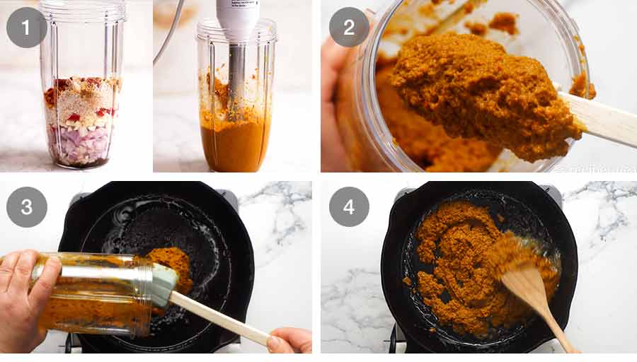 Cómo hacer curry amarillo tailandés