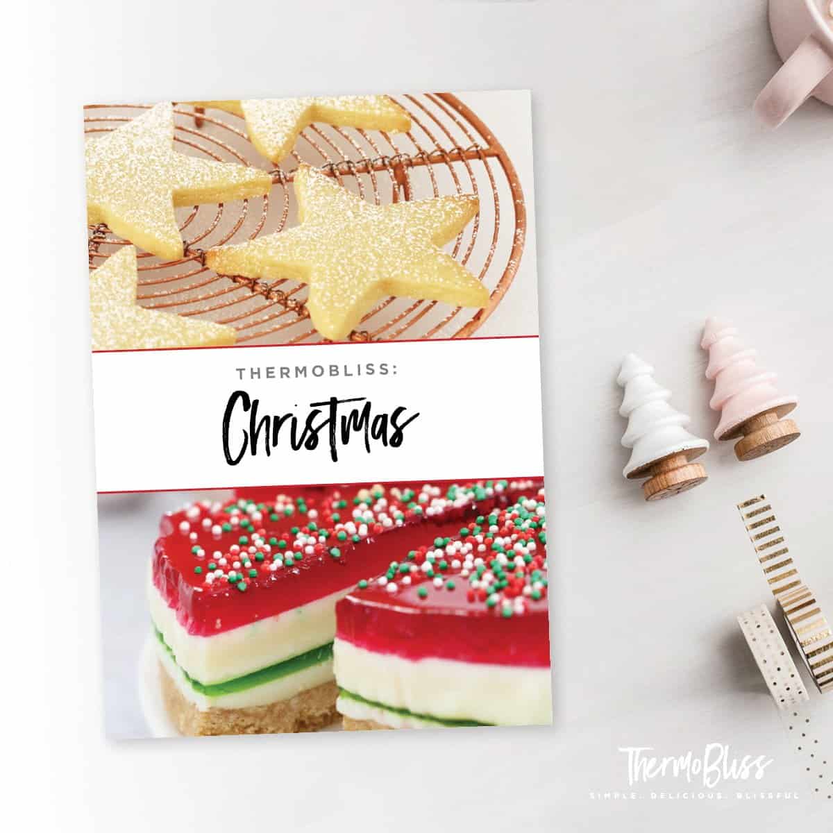 ¡La mejor colección de recetas navideñas de Thermomix se puede encontrar en nuestro libro de cocina navideña de Thermomix! PVP $ 16.95 (incluye un libro de cocina impreso en copia impresa más una versión gratuita del libro electrónico).