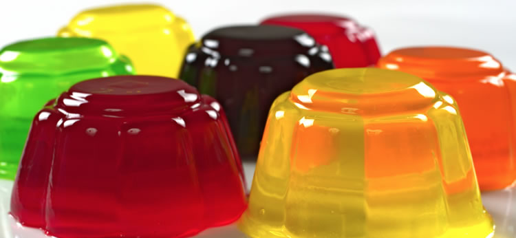 gelatinas colores
