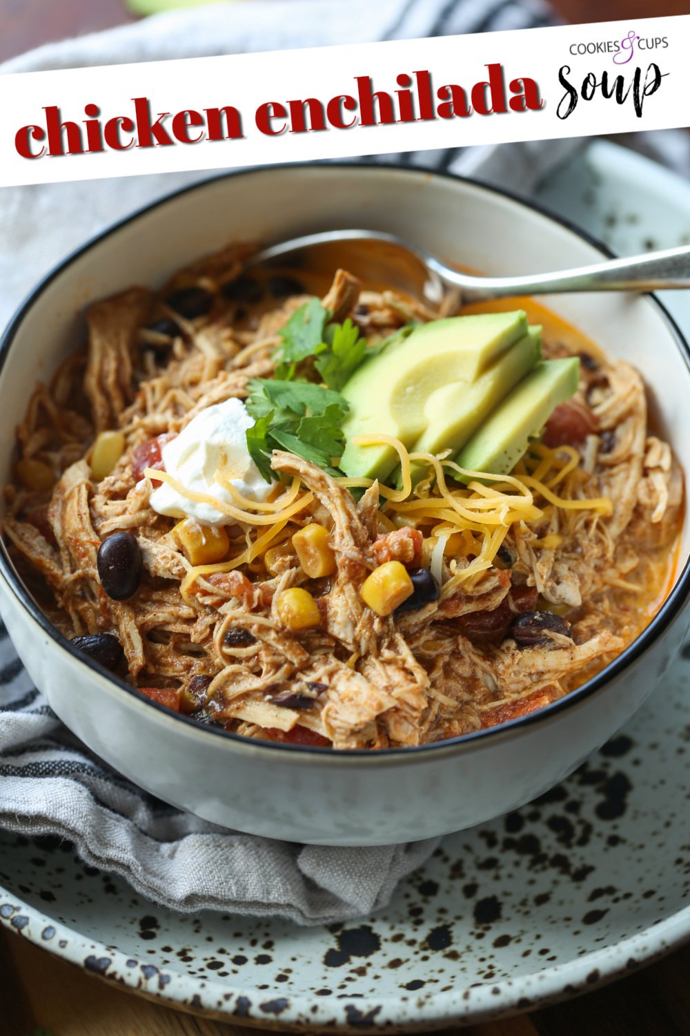 Sopa De Enchilada De Pollo Imagen De Pinterest