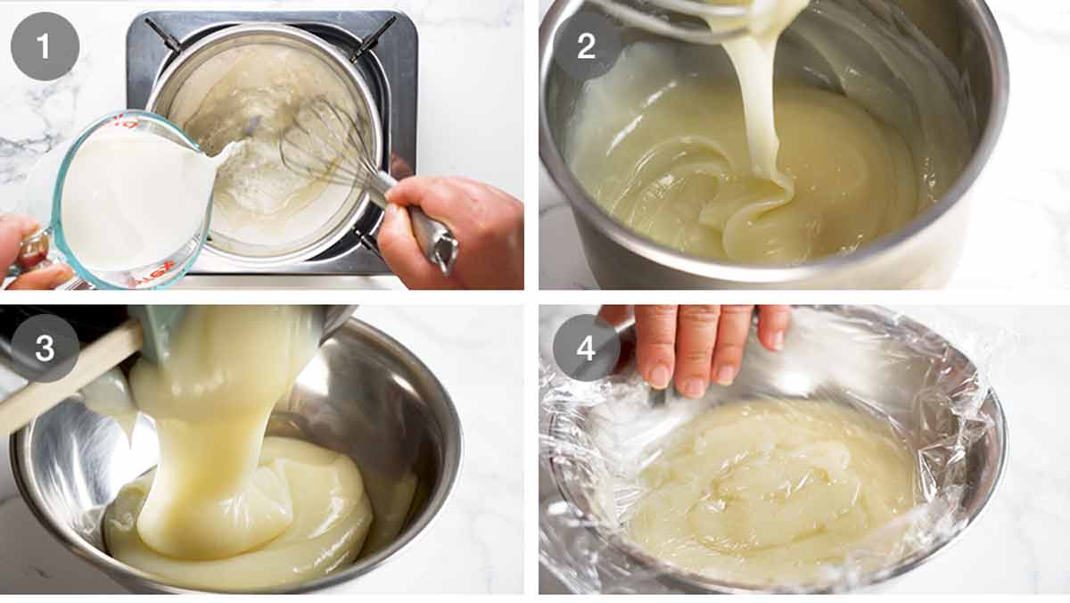 Cómo hacer glaseado de vainilla esponjoso menos dulce