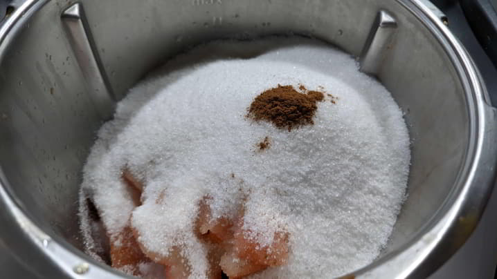 Mezclamos todos los ingredientes