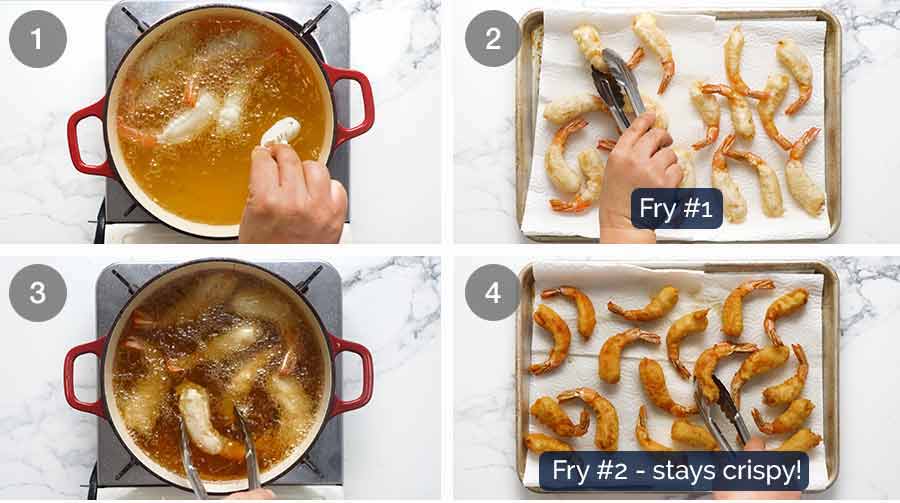 Cómo hacer langostinos con miel