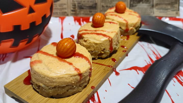 Como hacer con el robot de cocina Mambo de Cecotec cheesecake de calabaza