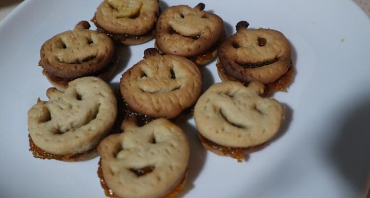 Cómo rellenar galletas de calabaza
