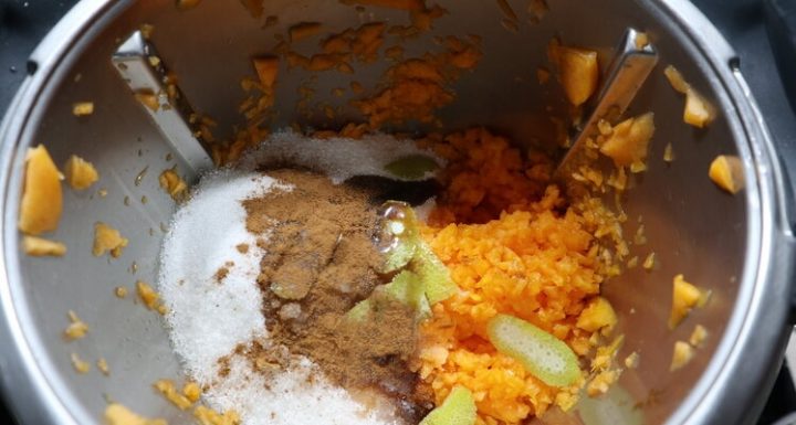 Ingredientes para hacer mermelada de calabaza