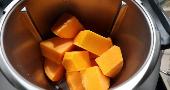 Picamos la calabaza con la Thermomix