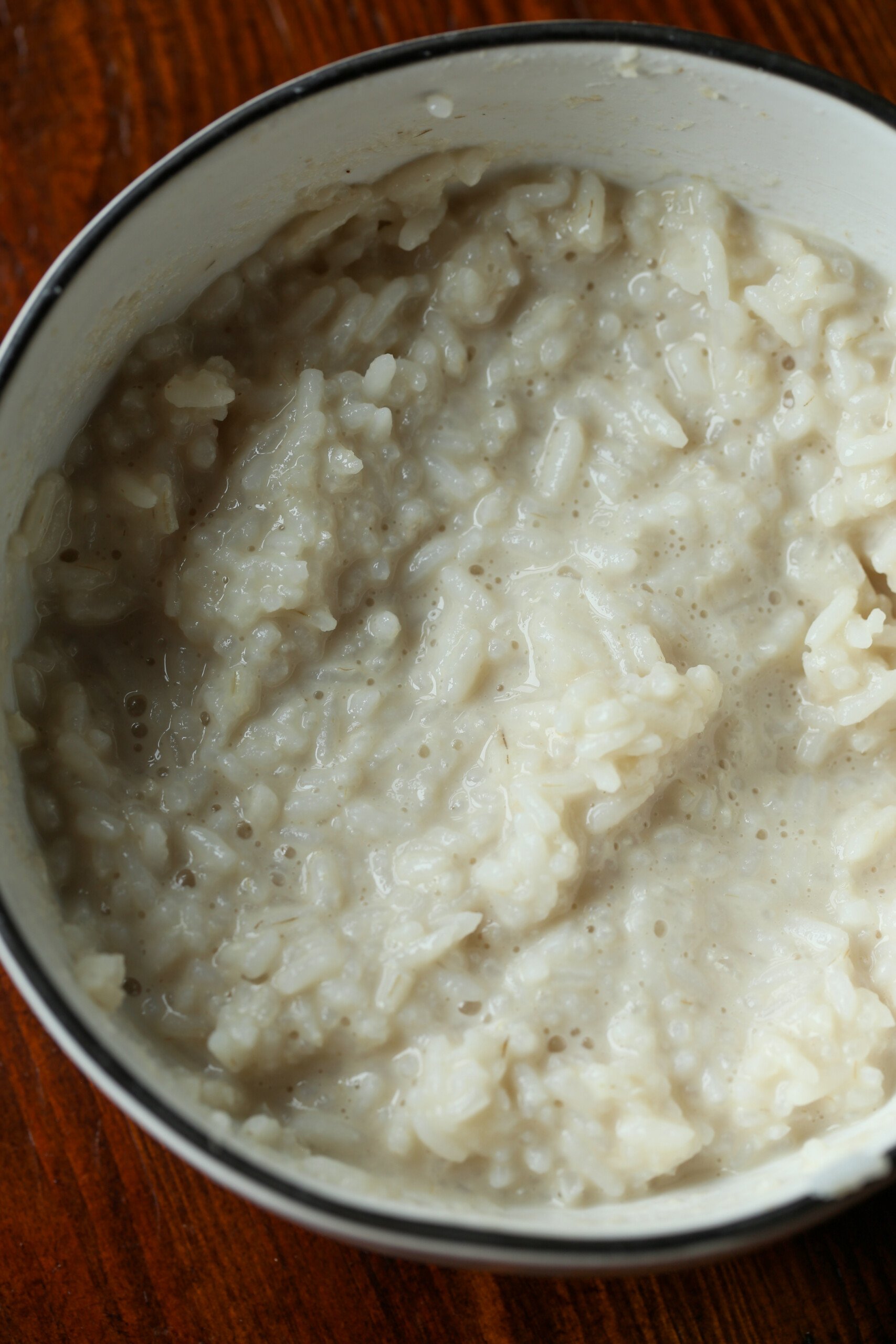 mezcla de arroz con levadura para buñuelos de arroz