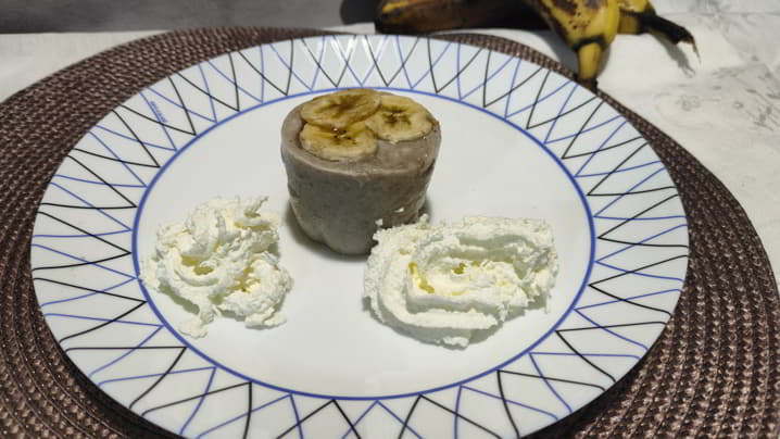 Como hacer con Thermomix el flan de plátano