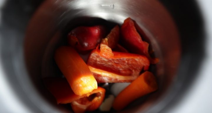 Verduras para hacer alubias en Mycook