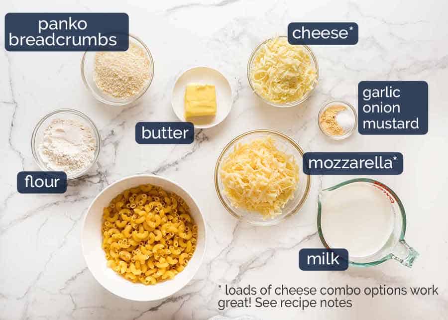 ¿Qué incluye el Mac and Cheese al horno?