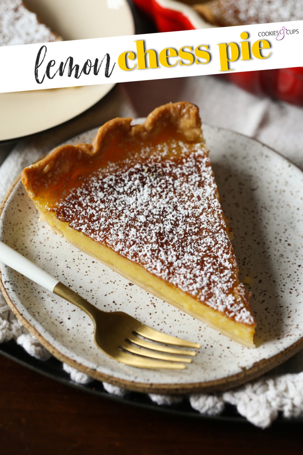 Imagen de Pinterest de tarta de ajedrez de limón
