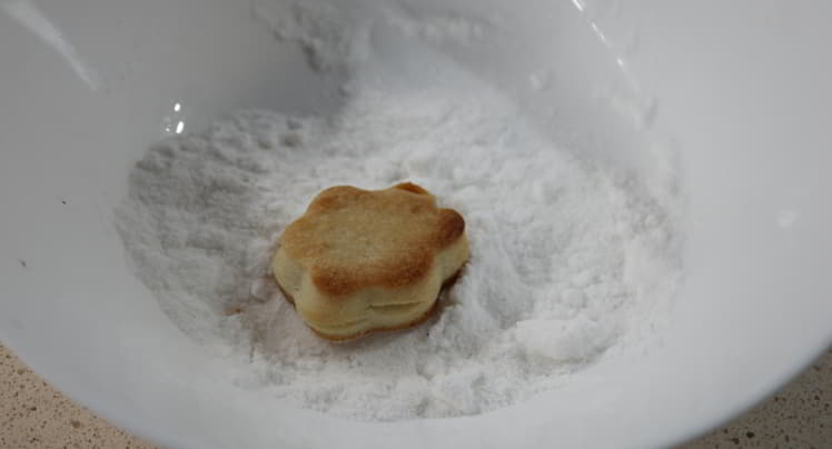 Pasamos los nevaditos por el azúcar