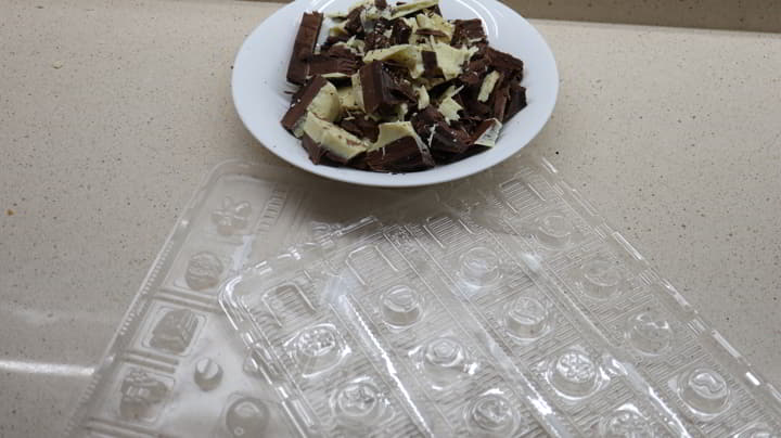 Cómo hacer unos bombones de chocolate con Thermomix