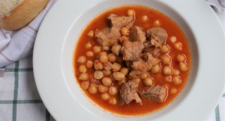 Como hacer con Thermomix garbanzos guisados