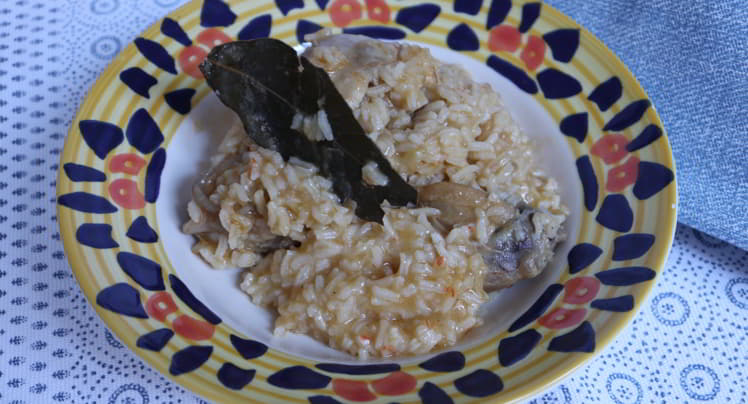 Receta en Mambo de arroz con conejo