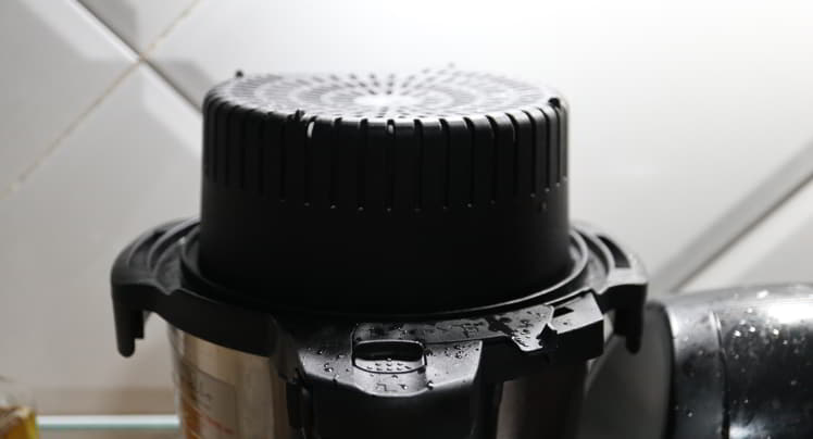 Poner el cestillo para evaporar