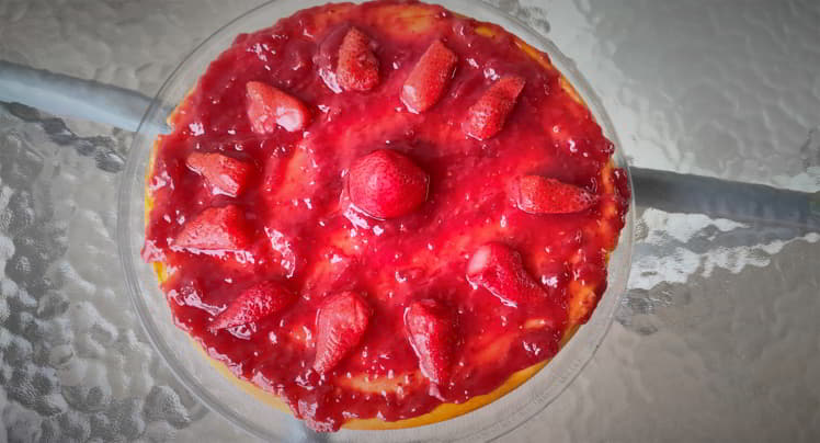 Como hacer en la Olla GM la tarta de queso