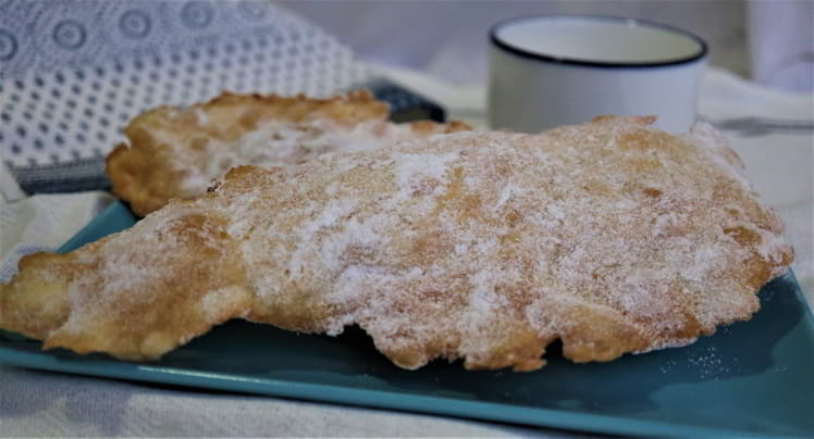 Como hacer con Mambo la receta oreja de carnaval