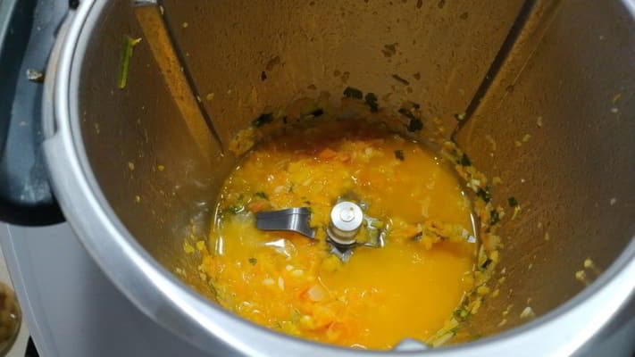 Ponemos el agua y cocinamos