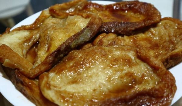 Torrijas al varoma de Thermomix