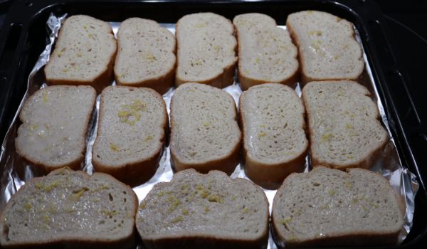 Ponemos en el horno para hornearlas