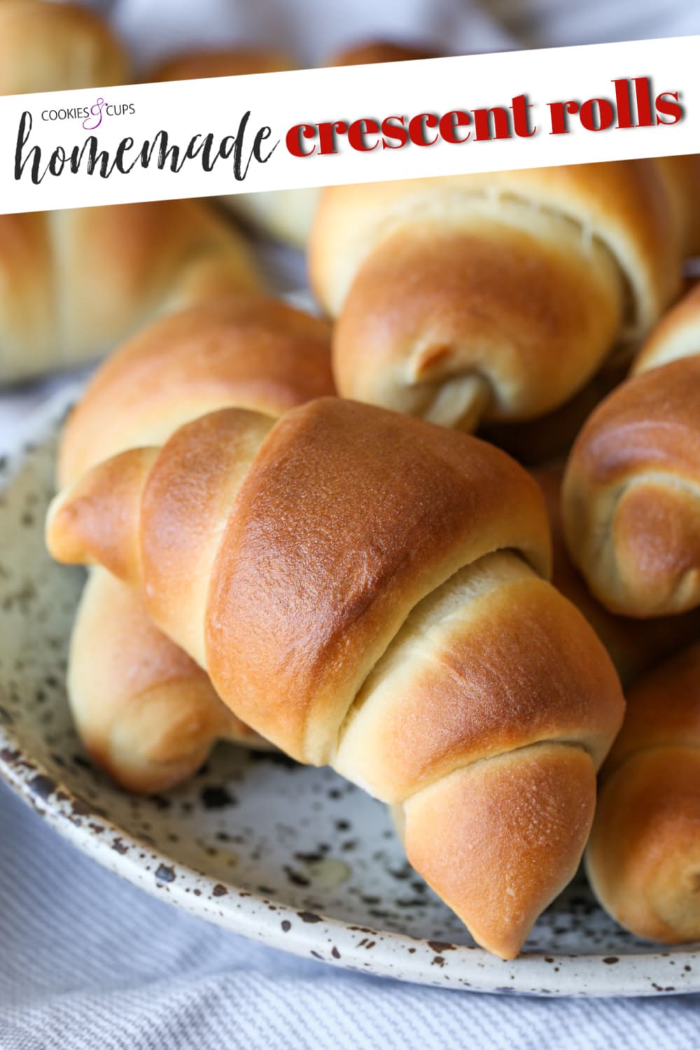 Rollos de media luna caseros Imagen de Pinterest