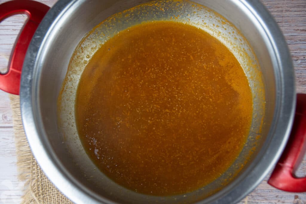 Pechuga de pollo a la naranja