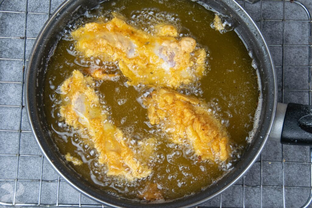Pollo rebozado estilo KFC