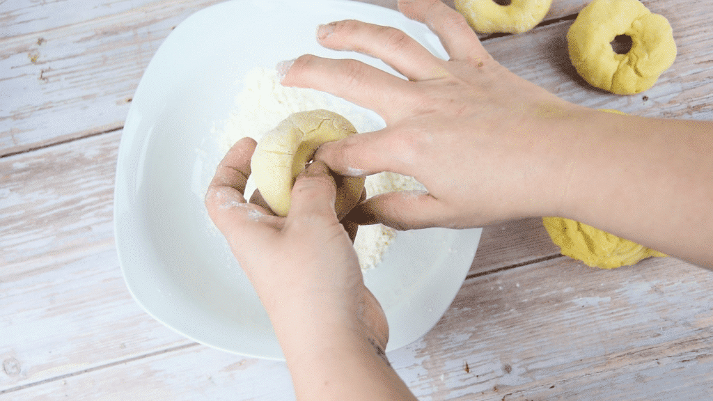 Rosquillas de leche super esponjosas
