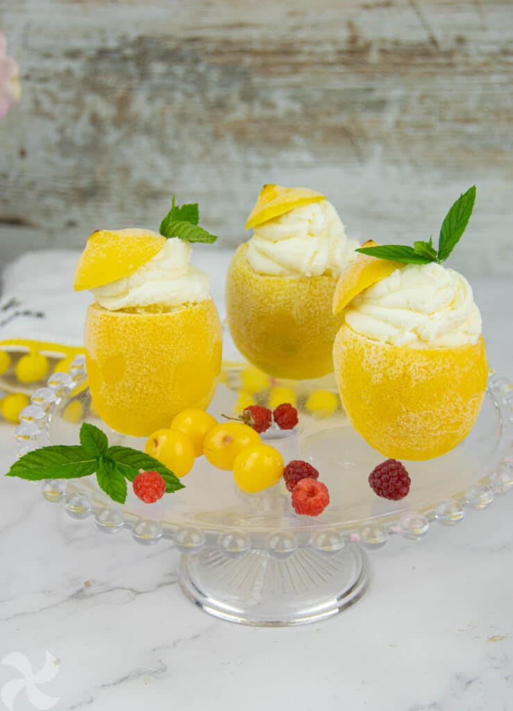 Limones helados con Mascarpone