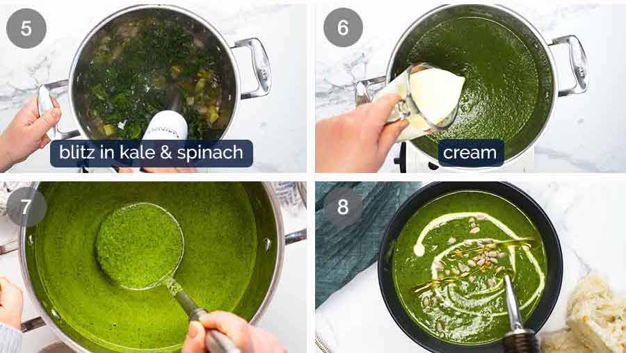 Cómo hacer sopa de diosa verde que aumenta la inmunidad