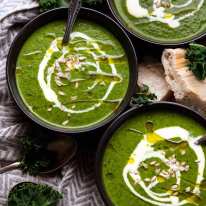 3 tazones de sopa de diosa verde para aumentar la inmunidad