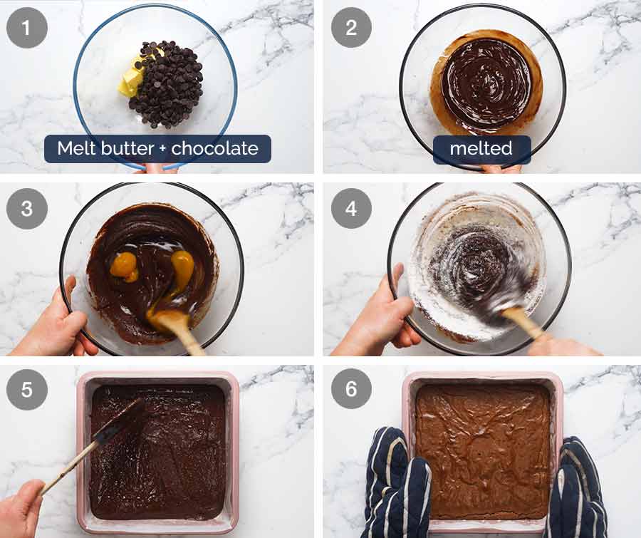 Cómo hacer Brownies de chocolate sin harina (sin gluten)