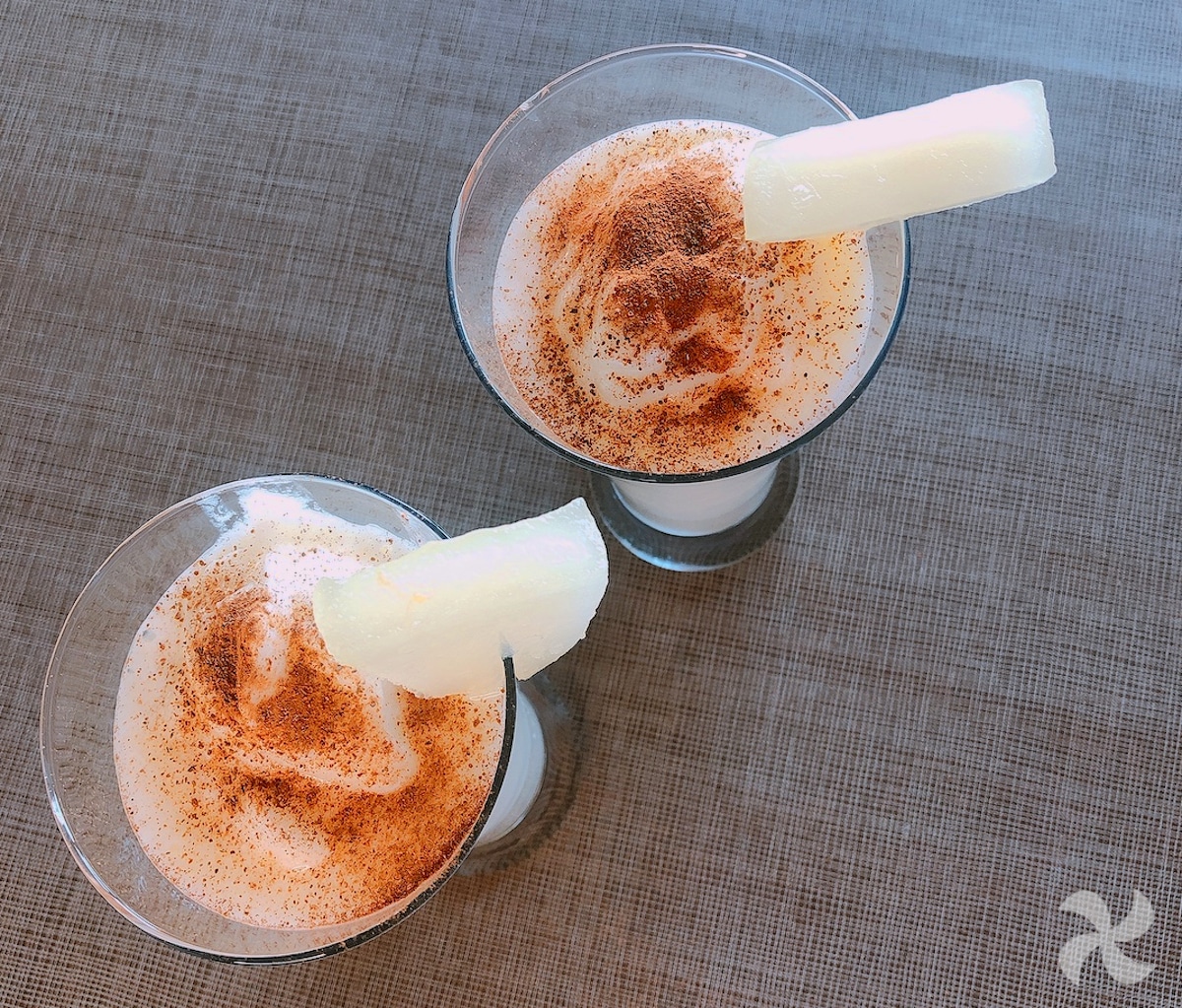 Batido helado depurativo de mel&oacute;n y yogur