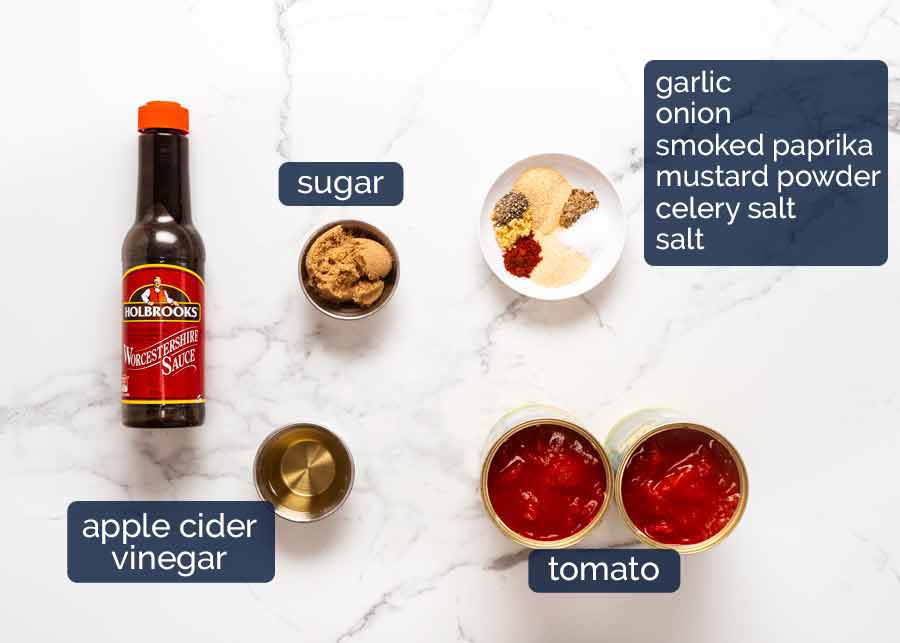 Lo que lleva la salsa rápida para hamburguesas con chutney de tomate