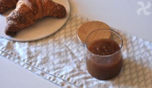 Mermelada de nectarina, paraguaya y manzana