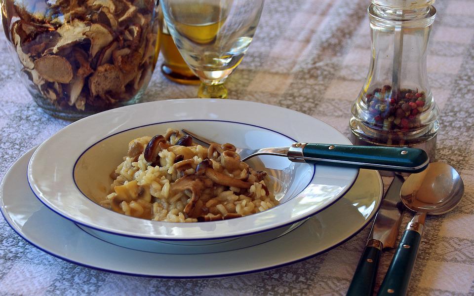 Recetas con arroces sabrosas y fáciles 2 Risotto de setas