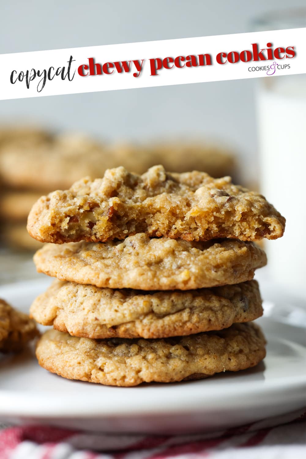 Imagen de Pinterest de galletas de pecanas