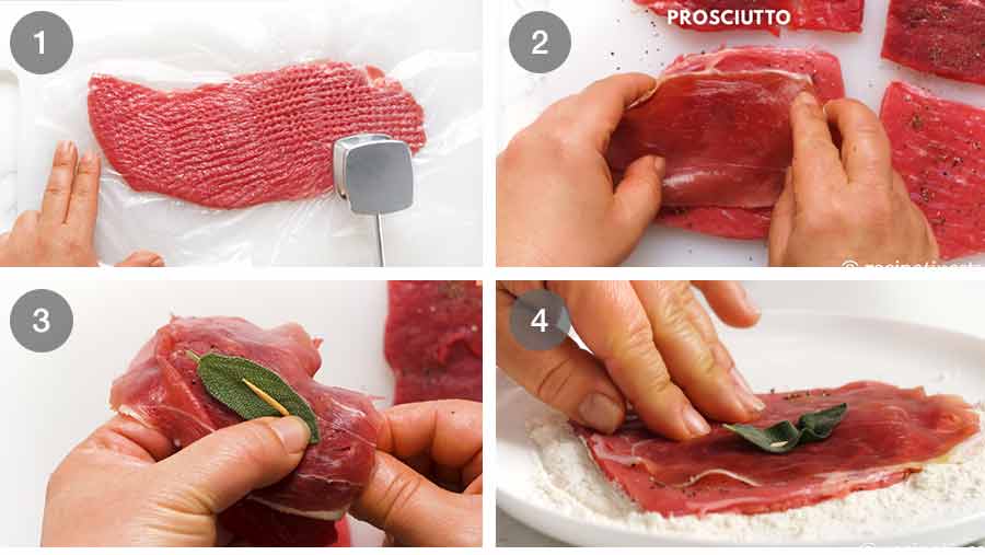 Cómo hacer Saltimbocca