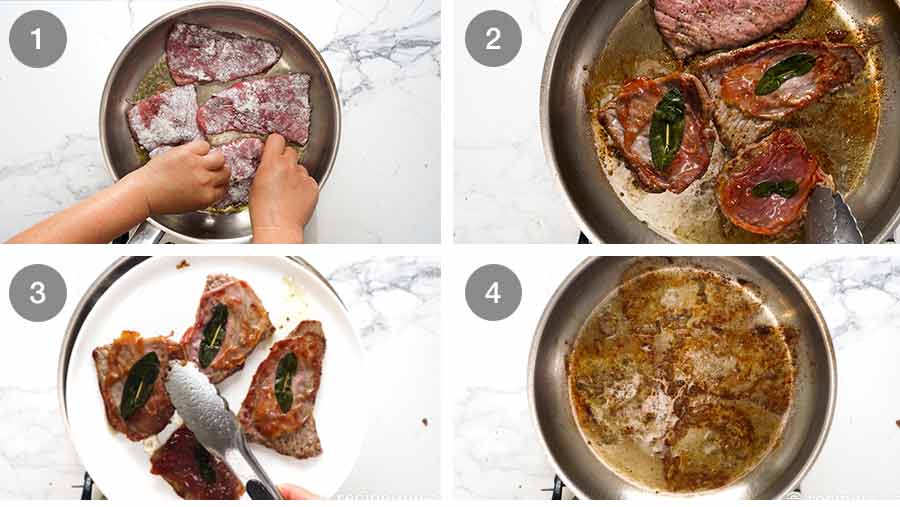 Cómo hacer Saltimbocca