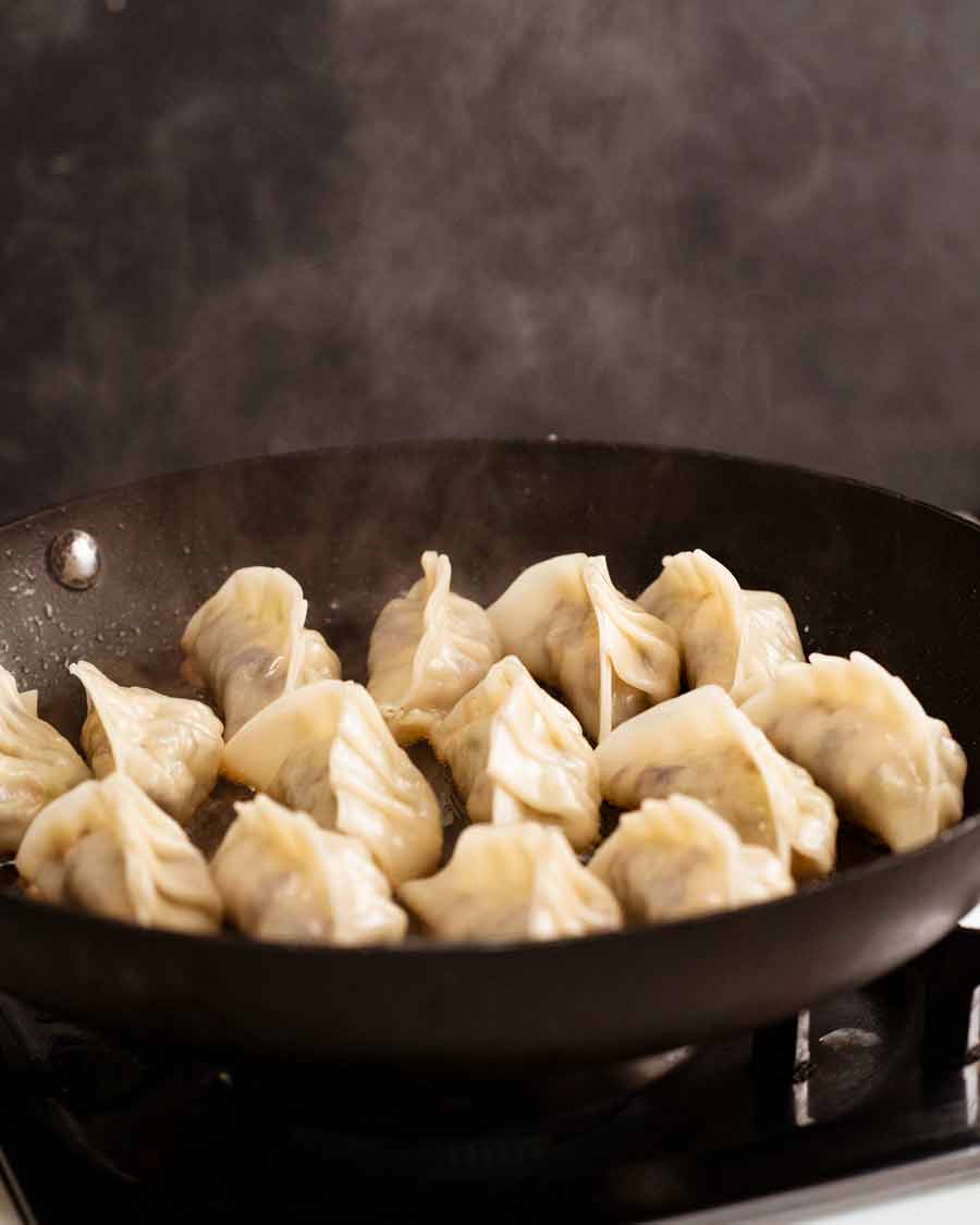 Albóndigas De Verduras Cocidas (Potstickers)