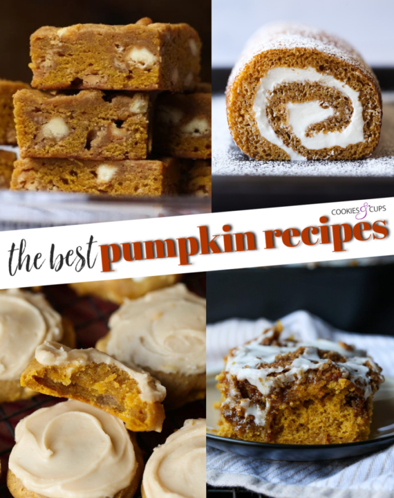 Imagen de título de Pinterest para Las mejores recetas de calabaza para el otoño.