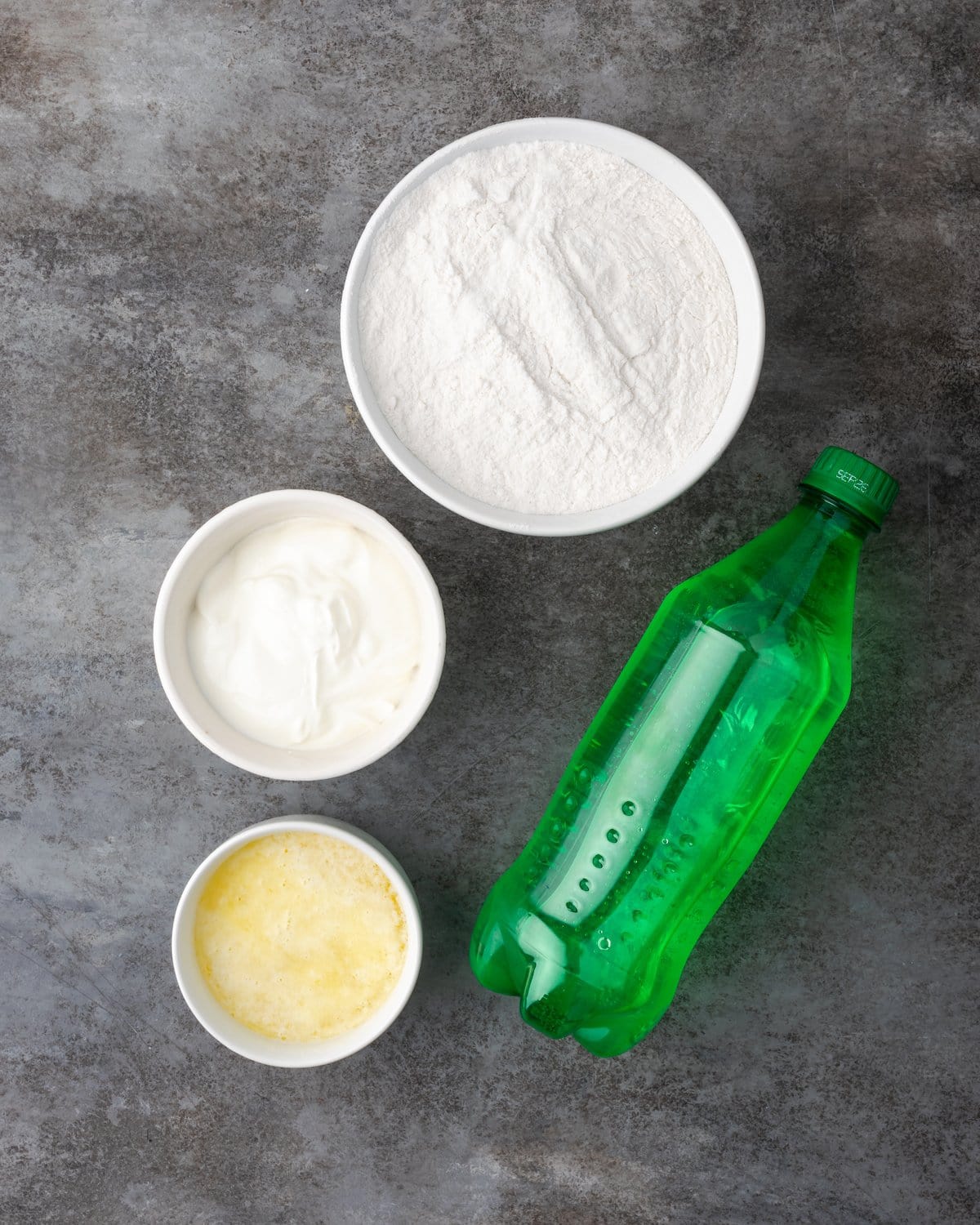 Los ingredientes de las galletas 7UP.