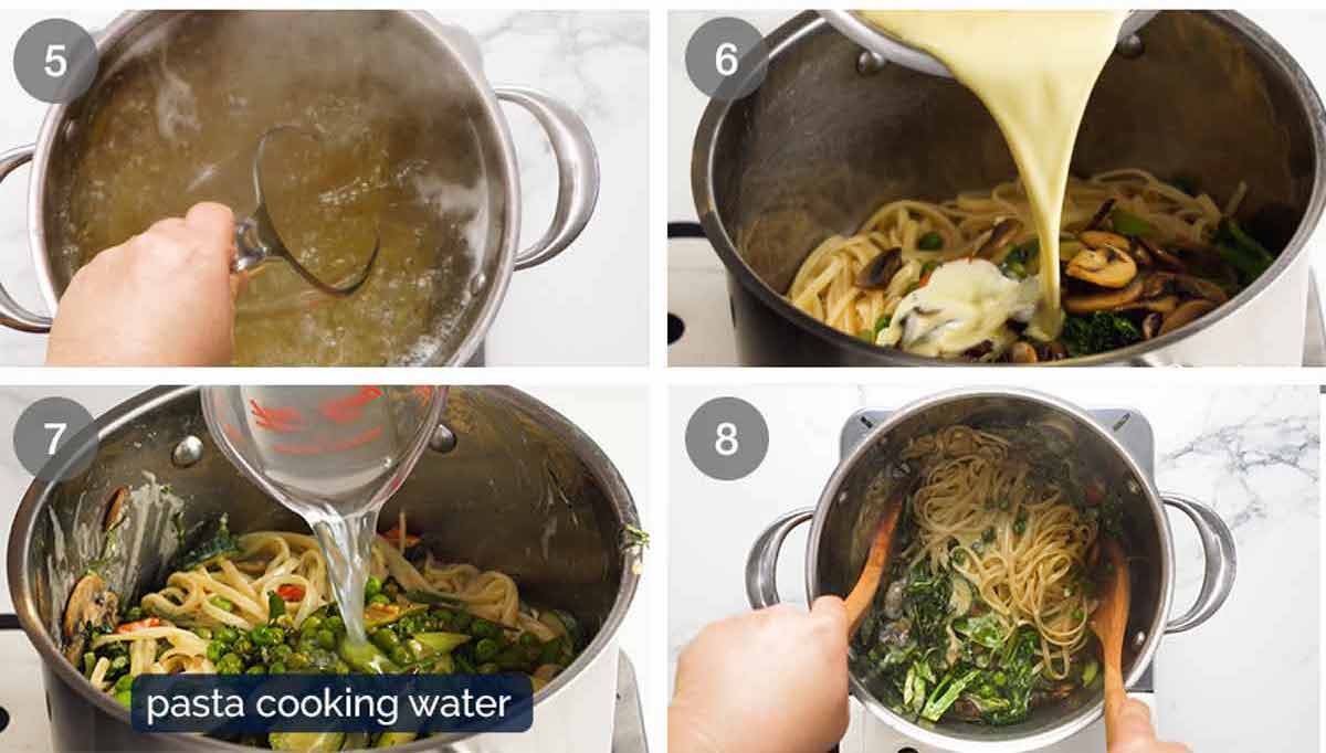 Cómo hacer Pasta Primavera
