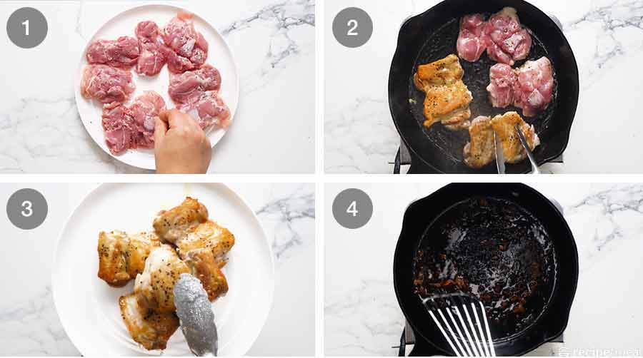 Cómo hacer pollo con salsa cremosa de mostaza
