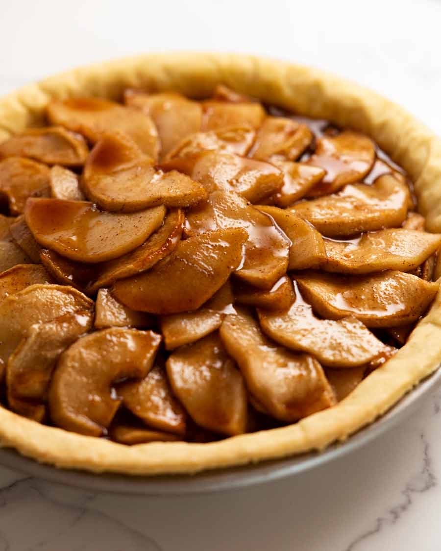 hacer tarta de manzana