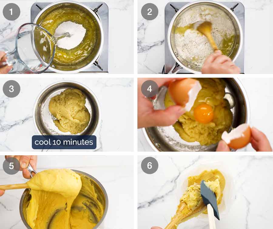 Cómo hacer Eclairs