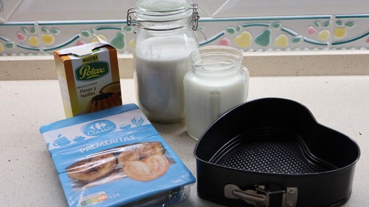 Ingredientes-tarta-napoleon-casera Ingredientes tarta napoleon casera
