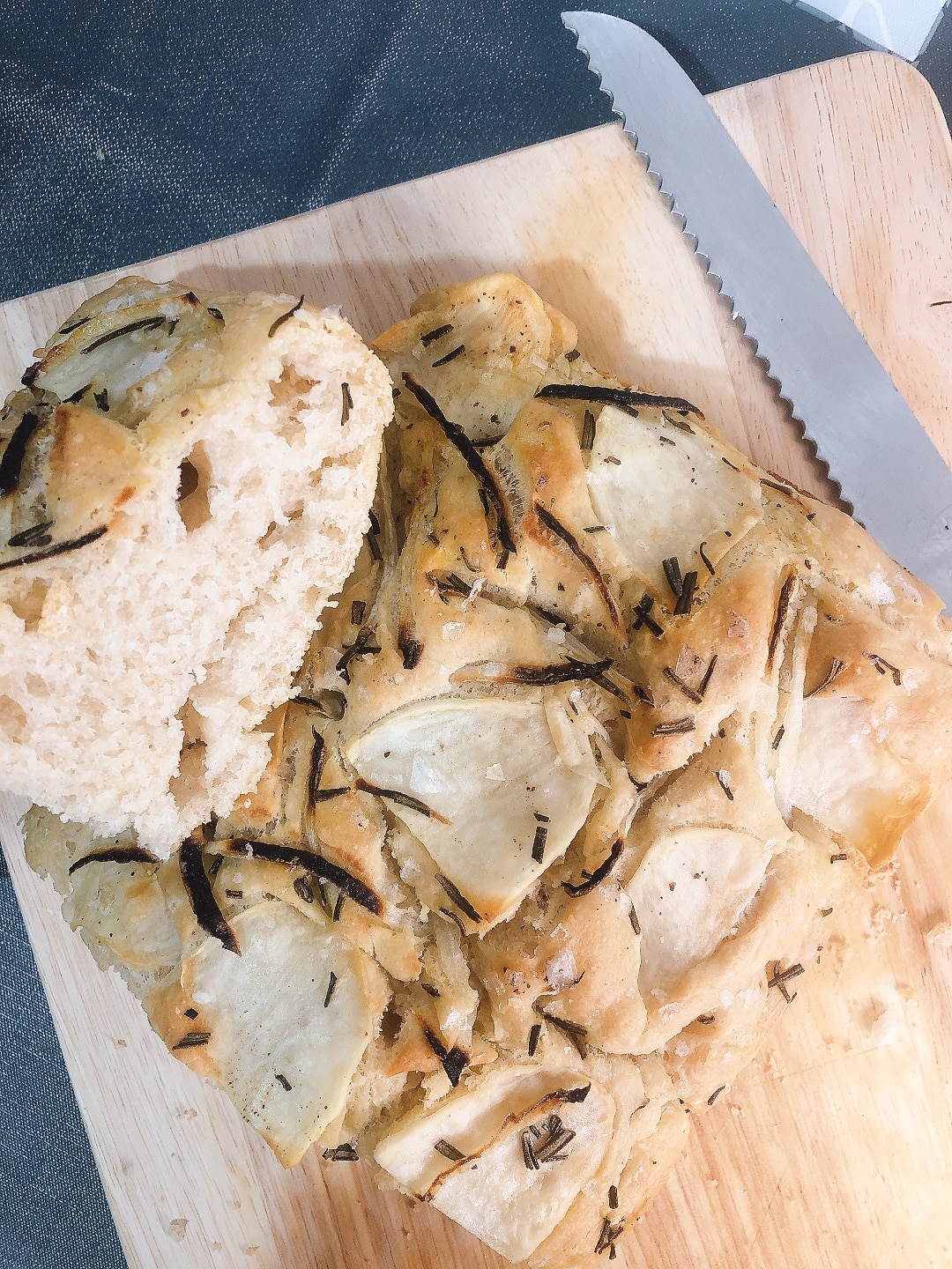 Focaccia patatas